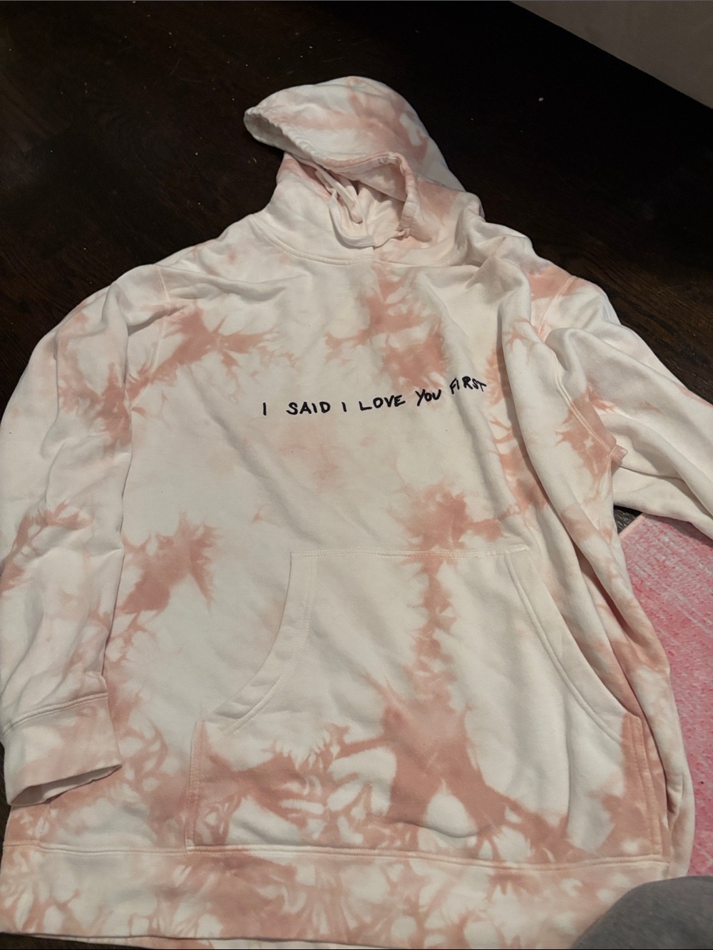 Benny Blanco and Selena Gomez album sweatshirt